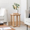 MH London Forbes Solid Wood End Table - 2 of 4