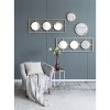 NicBex Wall Mirror 3 Mirror Piece with Rectangular Frame, Wall Mounted Mirror for Bedroom Living Room Entryway - 3 of 4