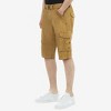 X RAY Men's Belted 12.5" Inseam Knee Length Cargo Shorts (plus size shorts in available) - 4 of 4