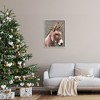 Stupell Industries Winter Donkey Snow Falling Framed Giclee Art - 2 of 4