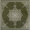 Unique Loom Outdoor Traditional Antique Medallion Woven Area Rug - 2 of 4