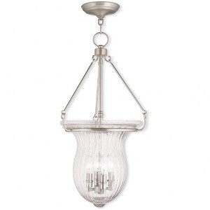 Livex Lighting Andover 4 - Light Pendant in  Polished Nickel - 1 of 4
