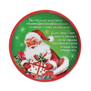 Mr. Christmas 12 in. Santa's Giving Plate - 1 of 4