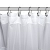 Unique Bargains Metal Rustproof Standard Shower Rods Curtain Hooks 12 Pcs - 3 of 4