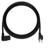 Monoprice Right Angle Power Cord - 10 Feet - Black | NEMA 5-15P to Right Angle IEC 60320 C13, 14AWG, 15A/1875W, SJT, 125V - 4 of 4