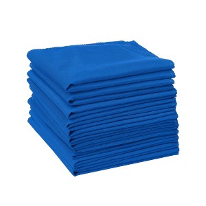 Unique Bargains Party Wedding Restaurant Cocktail Banquet Sateen Napkins 12 x 12 Inches 12 Pcs - 1 of 4