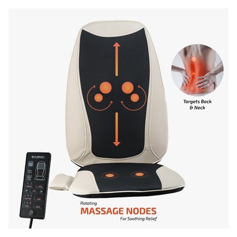 Best Choice Products Air Compression Shiatsu Neck & Back Massager Seat  Chair Pad Massage Cushion, 2d/3d Kneading W/ Heat : Target