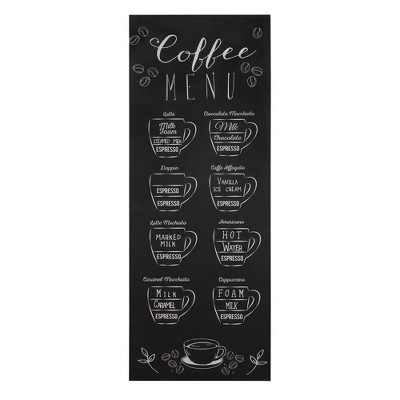 Coffee Menu Wall Art - Stratton Home Décor