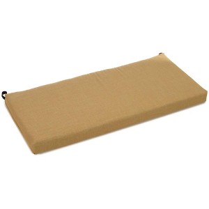 Blazing Needles, 40-inch by 19-inch Outdoor Spun Polyester Loveseat Cushion - 1 of 2