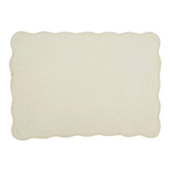 Saro Lifestyle Classic Quilted Placemat (Set of 4)