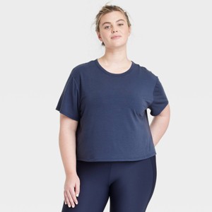 Women's Beyond Ease Crewneck Short Sleeve T-Shirt - All In Motion™ - 1 of 3