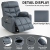 Power Lift Recliner Chair With Vibration Massage And Lumbar Heating,Cup Holders,USB And Type-C Ports,Electric Recliner Armchair-Cuddlewood - 2 of 4