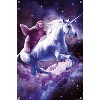 Trends International James Booker - Space Sloth Riding On Unicorn Unframed Wall Poster Prints - 4 of 4