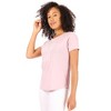RAE DUNN - Women's Short Sleeve Shirttail Hem T-Shirt - 2 of 4