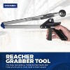 Reacher Grabber Tool - 32" Folding Claw Gripper, Lightweight Durable Extending Arm for Indoor/Outdoor Use, Mobility Aid and Trash Picker Upper - 2 of 4