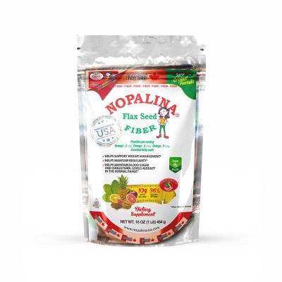 Nopalina Flax Seed Plus Fiber Dietary Supplement - 16oz