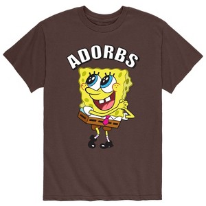 Men's - SpongeBob SquarePants - Adorbs Cute Spongebob Short Sleeve Graphic T-Shirt - 1 of 4