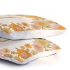 Deny Designs Standard Iveta Abolina Retro Florals 70s Cream Pillow Shams - 3 of 3