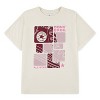 Converse® Girls' Short Sleeve Oversized T-Shirt - Cream - 3 of 4