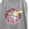 Women's - Hey Arnold! - Valentine's I Love You Graphic Racerback Tank - 2 of 4