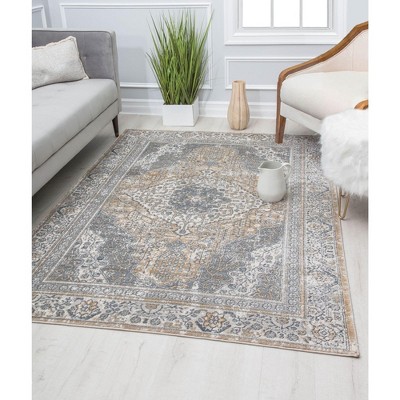 Rugs America Ludlow Transitional Vintage Area Rug