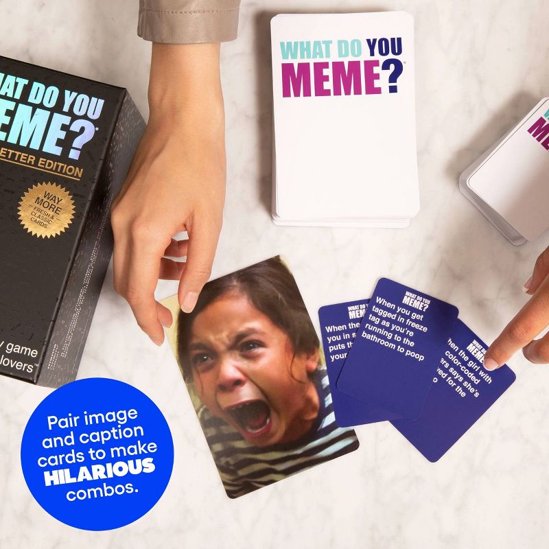 What Do You Meme? Party Game Bigger Better Edition, 6 of 20