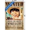 Trends International Netflix One Piece - Luffy Wanted Unframed Wall Poster Prints - 3 of 4