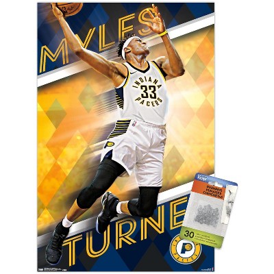 Trends International NBA Indiana Pacers - Myles Turner 17 Unframed Wall Poster Prints