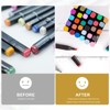 Unique Bargains PVC Space Saving Pen Storage Multi-Slots Design Marker Organizer - 3 of 4