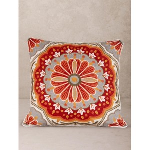 Holi Throw Pillow 20"x20" - 1 of 4