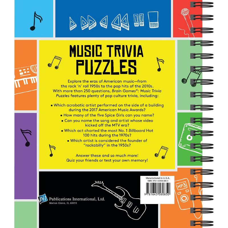 Brain Games Music Trivia Puzzle (Spiral Bound), 4 of 5