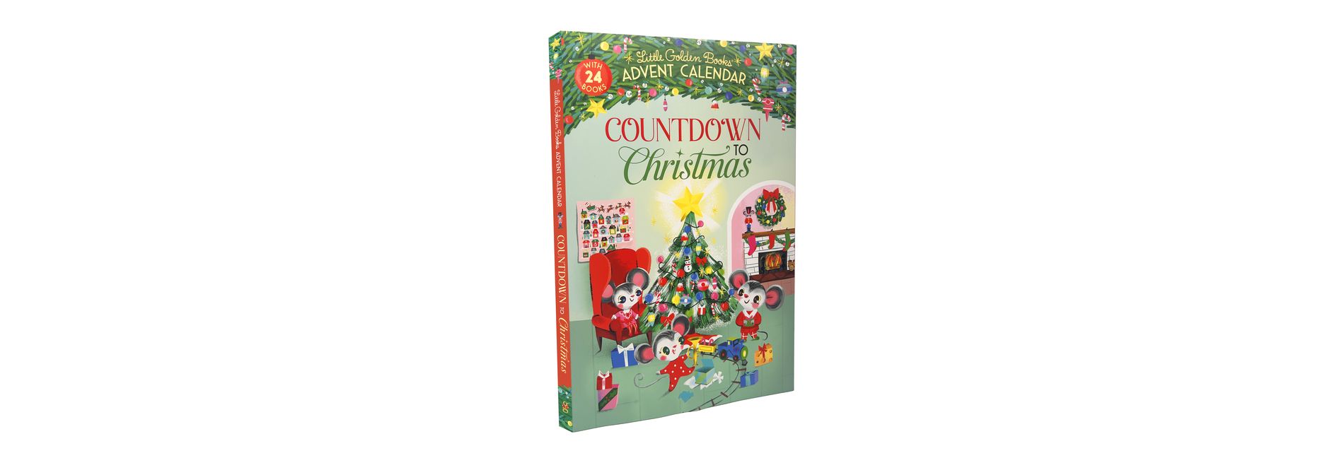 Little Golden Books Advent Calendar: Countdown to Christmas - by  Various (Hardcover)