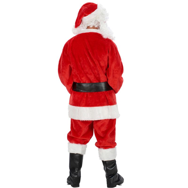 Deluxe Plush Santa Costume, 3 of 4