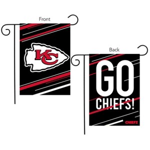 Briarwood Lane Kansas City Chiefs Slogan Garden Flag NFL Licensed - 1 of 2