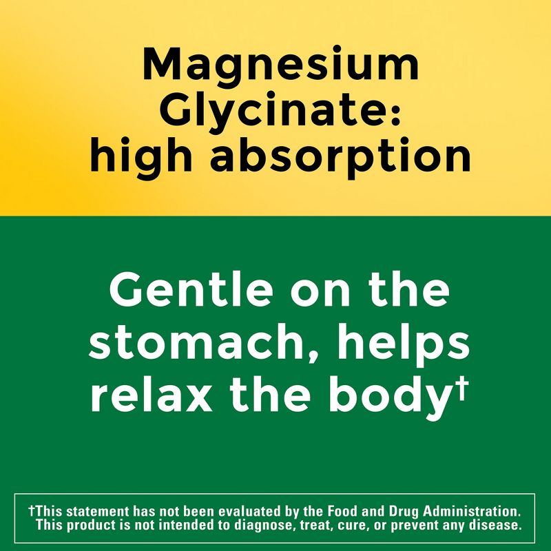 Nature Made High Absorption Magnesium Glycinate Supplement for Muscle, Nerve, Bone &#38; Heart Support, Magnesium Gummies - 40ct, 6 of 12