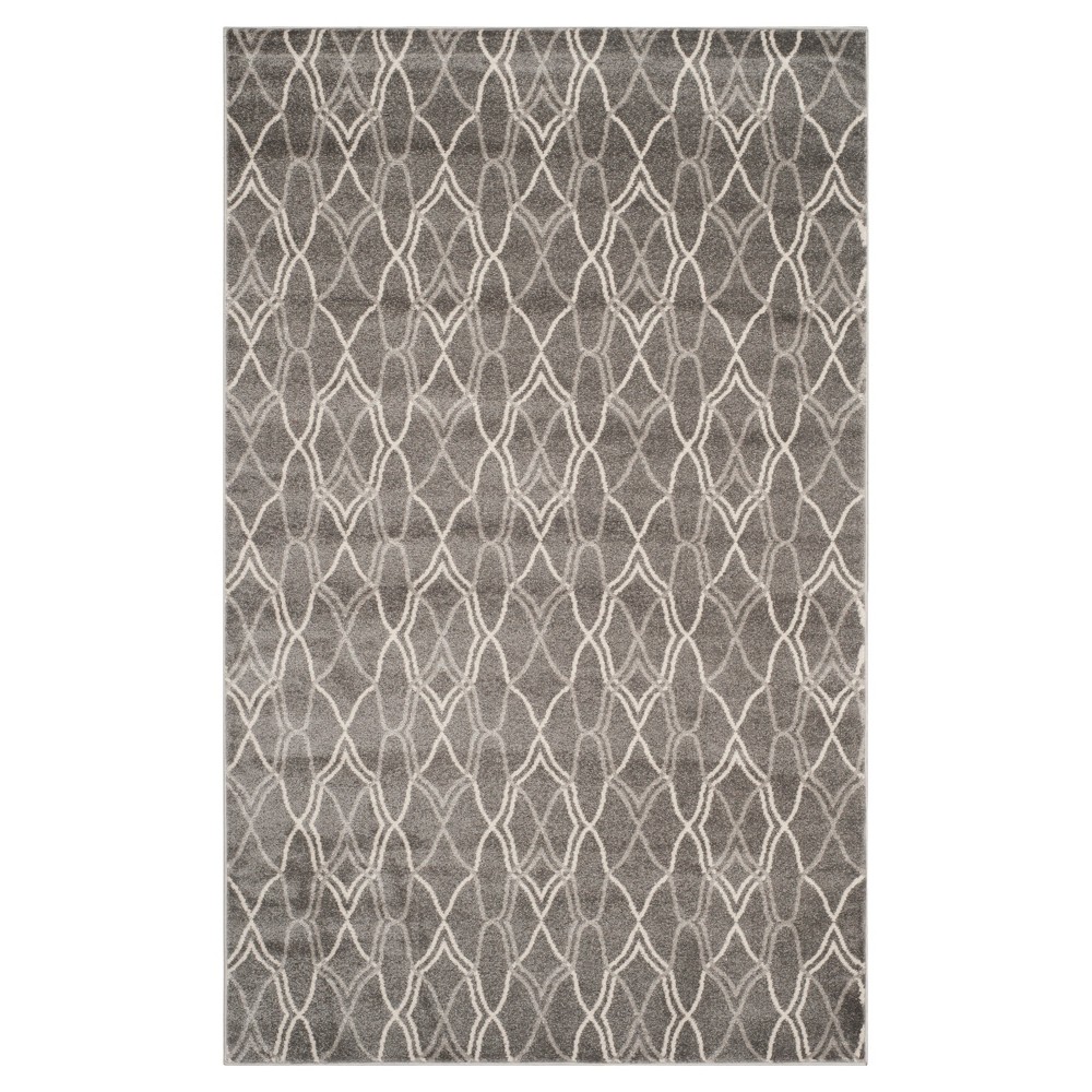 Toulouse 6'x9' Indoor/Outdoor Rug - Gray/Light Gray - Safavieh