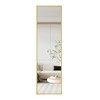 ALEXOUN Full Length Large Floor Mirror with Aluminium Frame for Door Bedroom Bathroom Living Room - 4 of 4