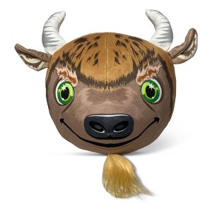 NCAA Marshall Thundering Herd 8" Round Mascot Pillow - 1 of 1