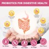 NATURE TARGET Women's Prebiotics and Probiotics 50 Billion CFUs from 13 probiotics strains, supports weight loss, digestion & immunity - 30 packets - 3 of 4