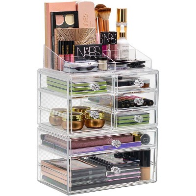 Sorbus Makeup Organizer Clear