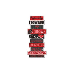 NFL Tampa Bay Buccaneers 24" Celebrations Stack Sign - 1 of 3