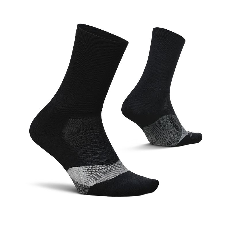 Feetures Elite Light Cushion Mini Crew Sock - Running Socks for Women and Men - Targeted Compression - Moisture Wicking, 1 of 7