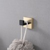 OUTSUPPLY 4 Piece Rust Proof Bathroom Hardware Set, Modern Safety Design, Effortless Installation - 2 of 4