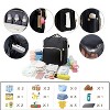 Itopfox Diaper Bag Backpack with Changing Station, 7-in-1 Travel Baby Diaper Bag, Mommy Bag with USB Port, Black - 4 of 4