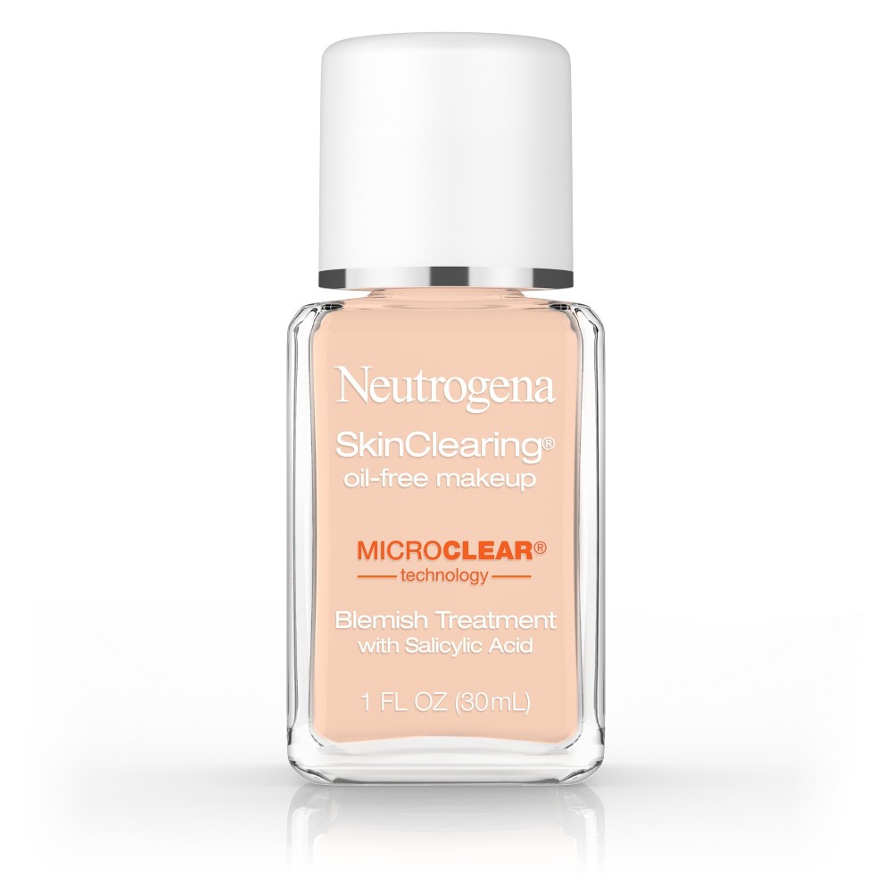 UPC 086800004370 product image for Neutrogena Skin Clearing Oil-Free Makeup - Medium Beige 80 | upcitemdb.com