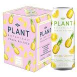 Plant Botanical Pineapple Lemonade Vodka Seltzer - 4pk/12 fl oz Cans