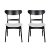 Christopher Knight Home Set of 2 Idalia Upholstered Dining Chairs - 2 of 4