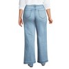 Lands' End Women's Recover High Rise Wide Leg Blue Jeans - image 2 of 4