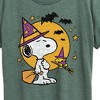 Women's - Peanuts - Snoopy Woodstock Witchcraft Short Sleeve Graphic T-Shirt - 2 of 4