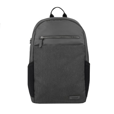 swissgear getaway rfid backpack heather gray